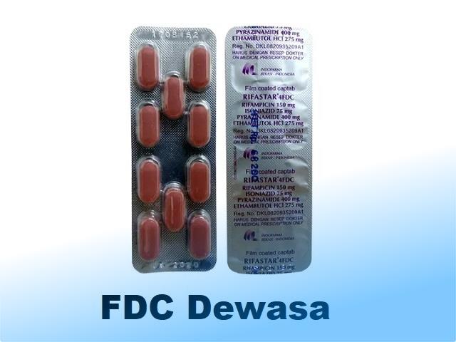 Dosis FDC Dewasa